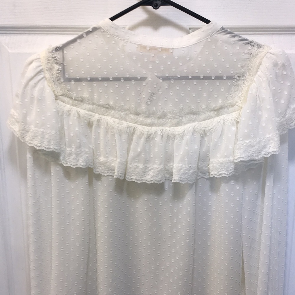 LoveShackFancy Erica Swiss Dot blouse - Picture 13 of 16